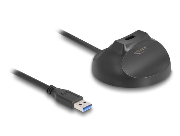 Delock - USB-forlengelseskabel - USB (hann) til USB (hunn) stand - USB 3.0 - 1.5 A - 1.2 m - svart