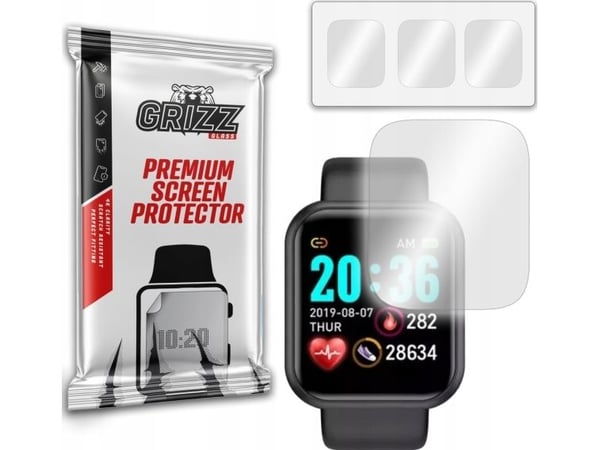 GrizzGlass hydrogel film Grizz Smartwatch L18