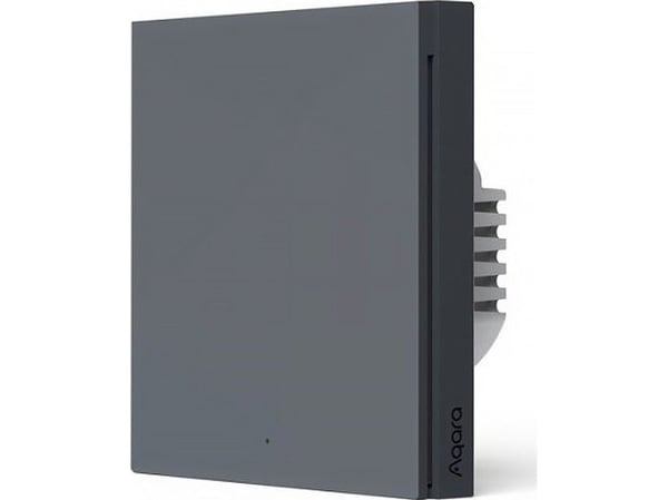 Aqara WS-EUK01-G, painikkeet, langaton, harmaa, polykarbonaatti (PC), sininen, ZigBee, valmiustila, tila