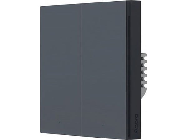 Aqara H1 - Smart omkopplare - neutralt saknas - trådlös - ZigBee 3.0 - 2405 - 2480 Mhz - grå