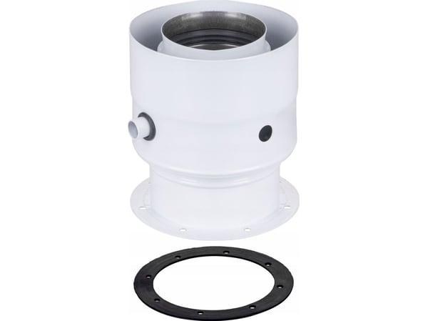 SpiroFlex adapter 60/100-80/125 T vit