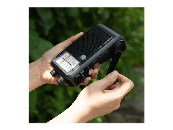 Sangean-MMR-77 - Personlig radio - 0.1 watt - matt svart