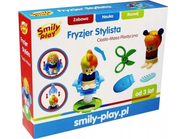 Smily Play leirmasse kake-masse frisør stylist