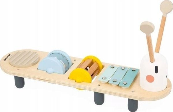 Janod Sweet Cocoon Earthworm Musical Minibord Janod Sweet Cocoon Earthworm Musical Minibord