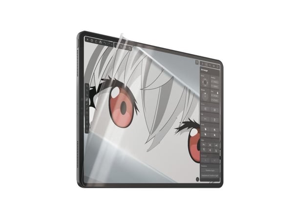 PanzerGlass GraphicPaper - Skjermbeskyttelse for nettbrett - ultrabred passform - film - for Apple 12.9-inch iPad Pro (3. generasjon, 4. generasjon...