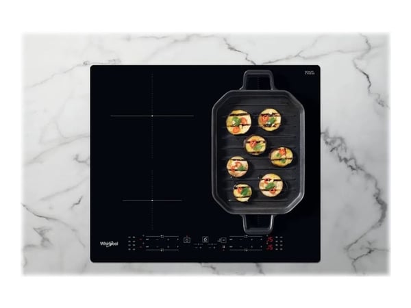 Whirlpool Filo WB B8360 NE - Induktionshäll - 4 kokplattor - Fördjupning - bredd: 56 cm - djup: 48 cm - svart