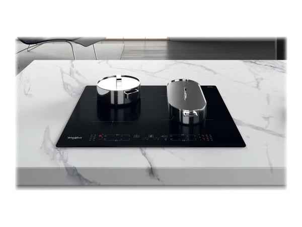 Whirlpool Filo WB B8360 NE - Induktionshäll - 4 kokplattor - Fördjupning - bredd: 56 cm - djup: 48 cm - svart