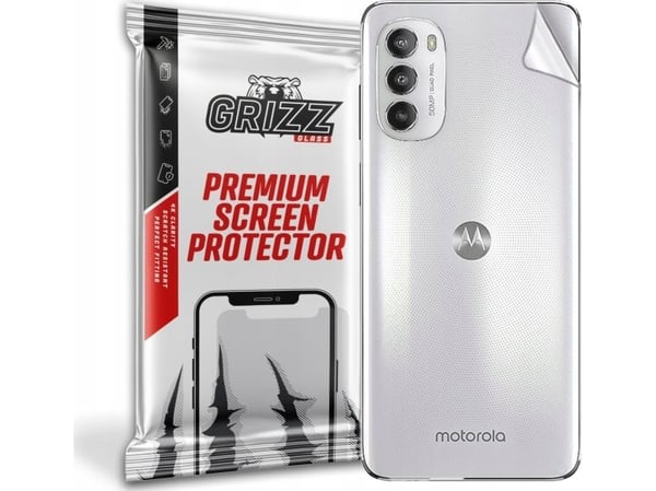 GrizzGlass beskyttelsesfolie/bakfilm til Motorola Moto G82