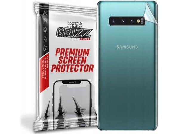 GrizzGlass beskyttelsesfilm bak til Samsung Galaxy S10+ Plus