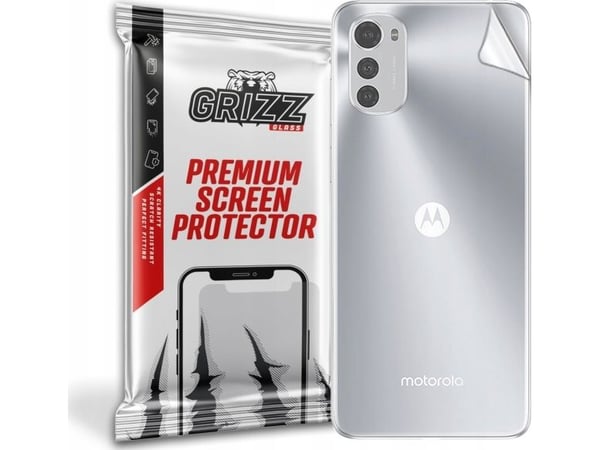 GrizzGlass beskyttelsesfilm til baksiden til Grizz Motorola Moto E32