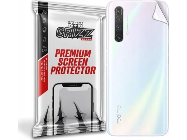GrizzGlass film til bakside Grizz Realme X3 5G