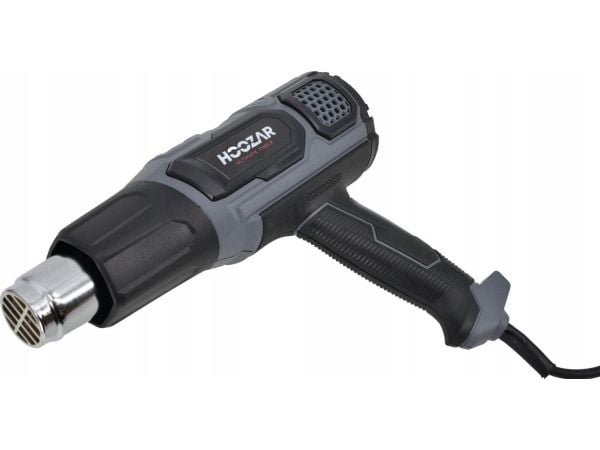 HOOZAR 2000W VARMEBRENNER MED JUSTERING OG TILBEHØR LCD-DISPLAY