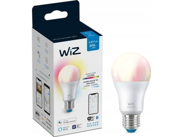 Wi-Fi BLE 60W A60 E27 822-65 RGB 1PF/6