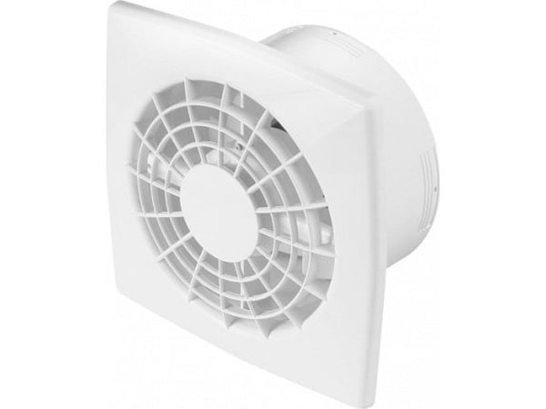 Awenta baderomsvifte Vega Ø125 180 m³/h 15W 230V med fuktsensor og tidsforsinkelse hvit Awenta WGB125H