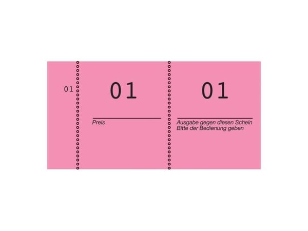Avery Zweckform - Regneblokker - 105 x 53 mm - nummerert (en pakke 10)