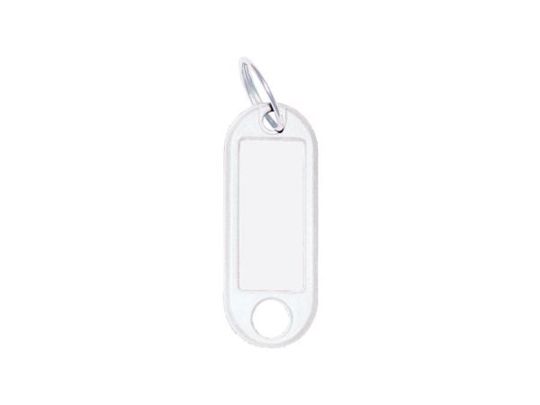 Wedo 262 801800, Nyckelring, Vit, 21 mm, 52 mm, 100 styck