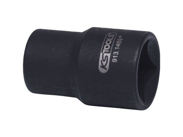 KS Tools 913.1461, Kraftpipe, Sort, 1 hoder, 1/2", Metrisk, 27 mm