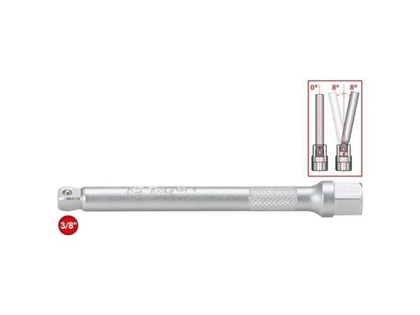 KS Tools 911.3914, Enkel enhet, Forlengelsesstang, Kromvanadiumstål, 250 mm, 240 g, 1 stykker