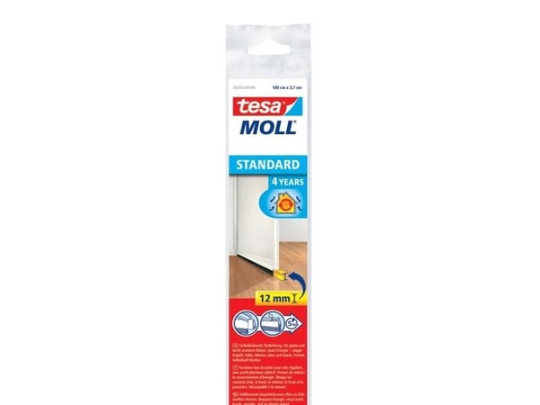 TESA Powerstrips, Innendørs, Universalkrok, Sort, Polystyren (PS), Limstrimmel, Rektangel TESA Powerstrips, Innendørs, Universalkrok, Sort, Polystyren (PS), Limstrimmel, Rektangel