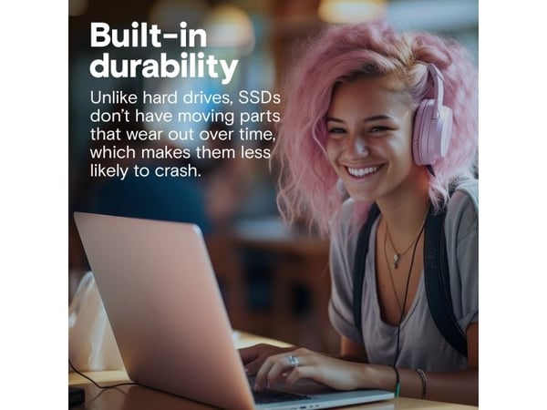 Crucial BX500 - SSD - 4 TB - intern - 2.5" - SATA 6Gb/s