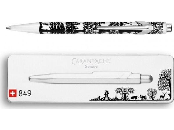 Caran d`Arche Dlugopis 849 Pop Line Totally Swiss - Paper Cut