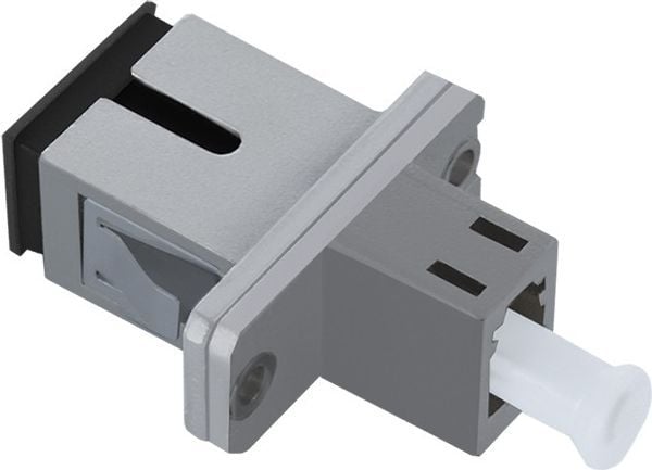 Qoltec Hybrid - Nettverkkopler - LC/UPC-multimodus (hunn) til SC/UPC-multimodus (hunn) - fiberoptisk