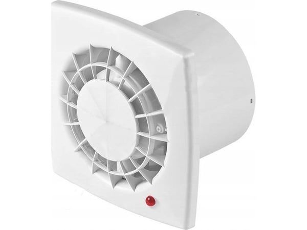 Awenta baderomsvifte Vega fi100 105m3/h 10W med tidsbryter hvit WGB100T