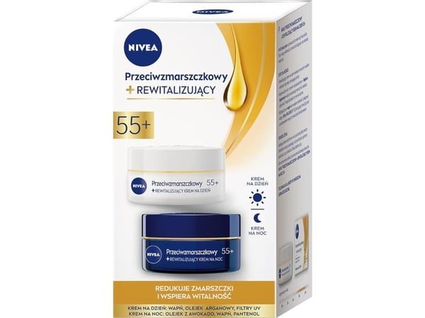 NIVEA_SET Anti-wrinkle+ shaping night cream 55+ 50ml + Anti-wrinkle+ shaping day cream 55+ 50ml