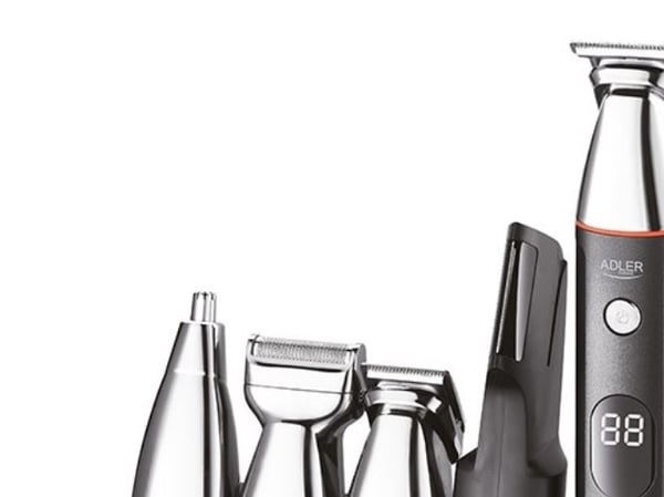 Adler AD 2946 Rinkinys grooming for men 5-in-1 su lcd-näyttöön