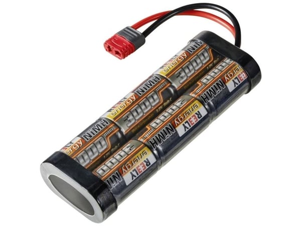 Reely-modell som lager batteripakke (NiMh) 7,2 V 3000 mAh antall celler: 6 Stick T-koblingssystem (RE-7856814)
