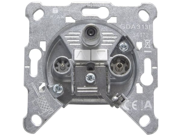 Triax GDA 313 F, IEC, Grå, Metall, EN 50 083-1, EN 50 083-2, EN 50 083-4, 13 - 18 V, 70,6 mm
