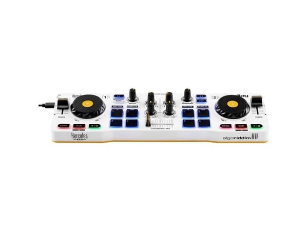 Hercules DJControl Control MIX Bluetooth Pour Smartphone og tabletter (Andoid e, USB Type-A, 340 mm, 100 mm, 49 mm, 500 g, USB