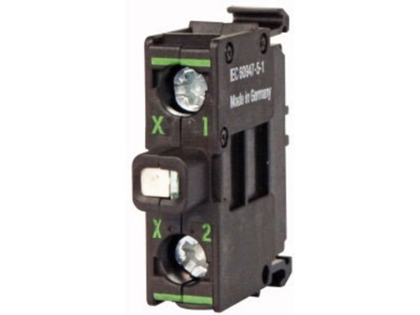 Eaton M22-LEDC230-R lys til elektrisk kapsling (skrue) svart LED CE UL CSA AC (M22-LEDC230-R)