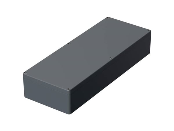 Bopla universalhölje 600 x 230 x 111 aluminium silvergrå (RAL 7001) A 169 1 st 01169000.H