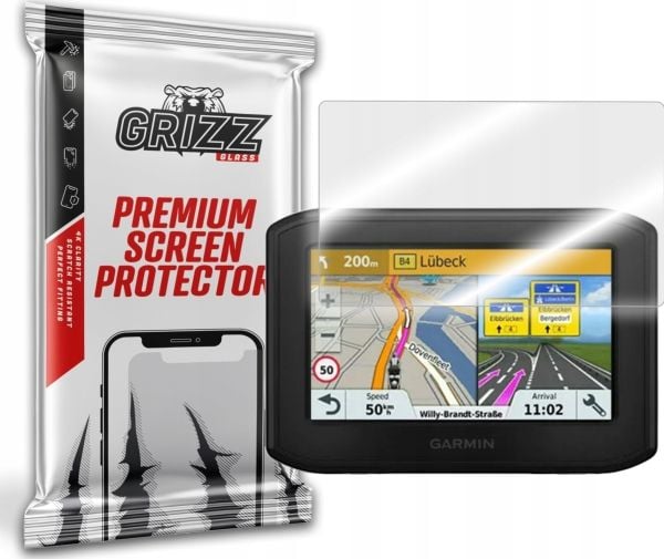 GrizzGlass Hybrid Glass GrizzGlass HybridGlass Garmin zumo 396 LMT-S