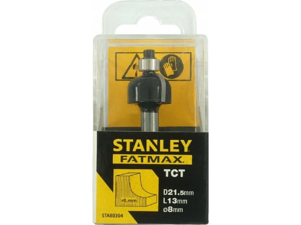 Stanley fres TCT, Ø6 x 21,5 mm R6