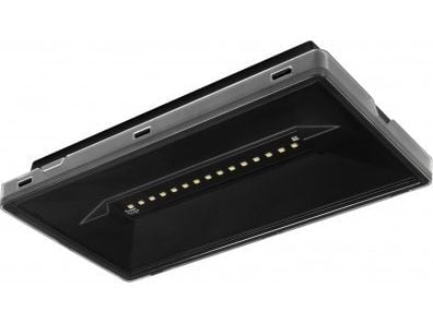 Intelight nöd-/utrymningsarmatur VELLA LED SO 150 SA 3H AT IP65 BLK / INLEWA 93622