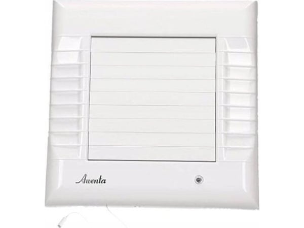 Awenta baderomsventilator A-MATIC AWM100W 100 mm 95 m³/h 16 W 230 V