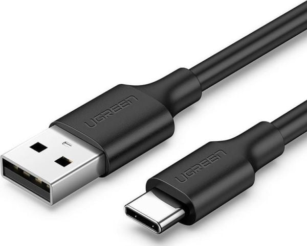 Ugreen 60117, 1,5 m, USB A, USB C, USB 2.0, 0,48 Gbit/s, Svart