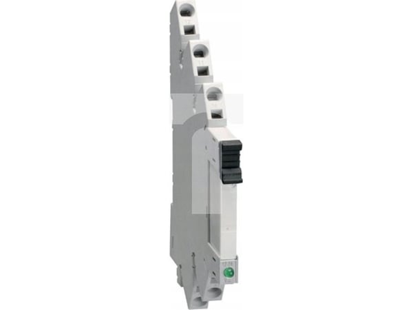 Lovato Electric elektromagnetiskt relä-interfaces med sockel | 24VAC/DC | 1C/O | 6A | fjäderanslutningar