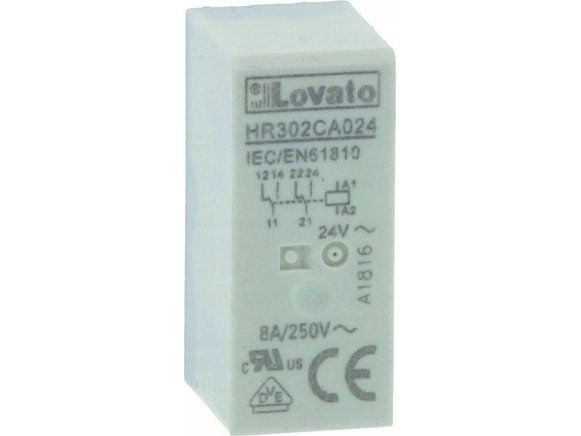 Lovato Electric Pienoisrele, 110VAC ohjaus, 2C/O, 10A, HR5XS2 pistorasioille Lovato Electric Pienoisrele, 110VAC ohjaus, 2C/O, 10A, HR5XS2 pistorasioille