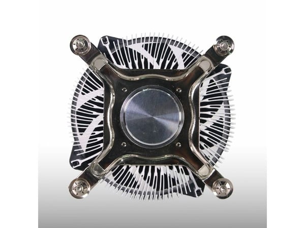 Titan DC-HA11TZ/RPW, Luftkjøler, 9,5 cm, 1000 RPM, 2600 RPM, Aluminium, Sort