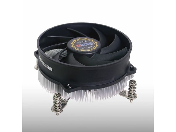 Titan DC-HA11TZ/RPW, Luftkjøler, 9,5 cm, 1000 RPM, 2600 RPM, Aluminium, Sort
