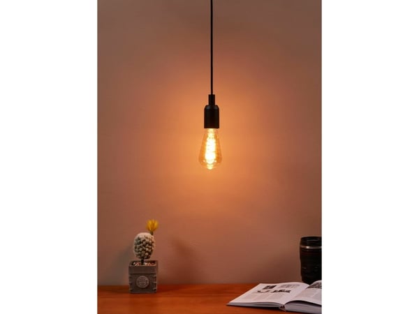 EGLO E27 ST64 SPIRAALI 4W 245LM 2200K HIMMENNIN KELTAINEN PAKETTI 8