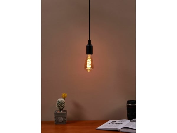 EGLO E27 ST64 SPIRAALI 4W 245LM 2200K HIMMENNIN KELTAINEN PAKETTI 8