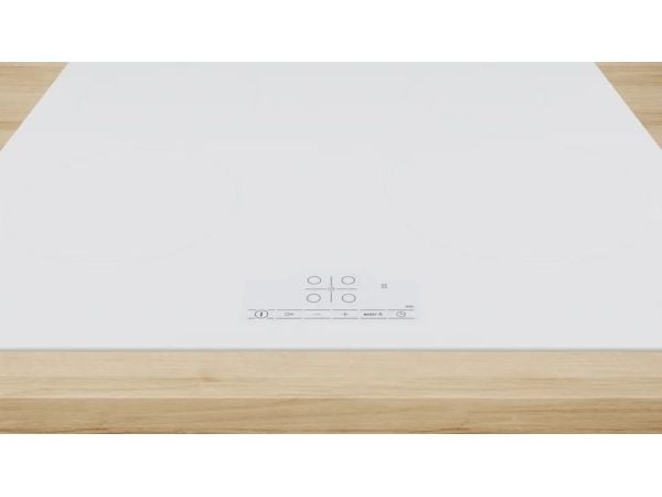 Bosch Serie | 4 PUE612BB1J - Induksjonskomfyrtopp - 4 plater - Nisje - bredde: 56 cm - dybde: 49 cm - uten ramme - azure white