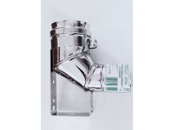 SpiroFlex 80-60 turbo reduksjonskne (N) 90° med sokkel