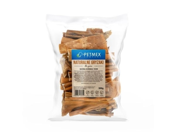 PETMEX Hevosen nahka - puruluu koirille - 500g