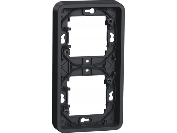 Schneider Electric Mureva Style Piilotettu jalusta 2x pystysuora antrasiitti MUR34151 MUR34151
