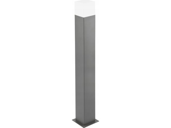 GTV utendørs vegglampe LARGO-P 80, E27, maks. 15W, IP44, AC 220-240V, 50-60Hz, grafitt